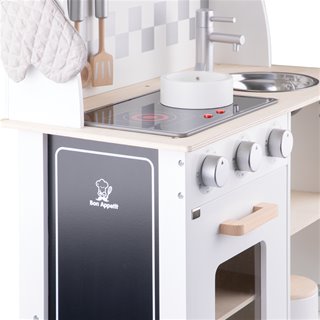Kitchenette - modern - electric cooking - white